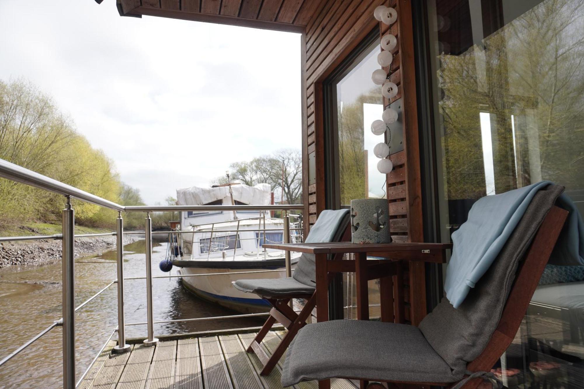 Hausboot Stoeckte Villa Winsen  Exterior foto